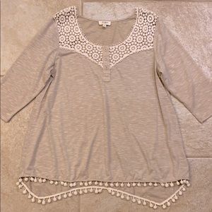 Umgee | Pom Pom Blouse | Size: M